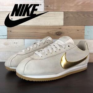 NIKE CLASSIC CORTEZ SE PRM ナイキ クラシック コルテッツ SE プレミア セイル カーキ ホワイト 24cm U10729 902856-013