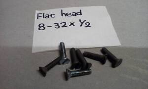 デッドストックスクリュー、Flat head 6-32×1/2