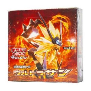 ポケモンカード サンムーン ウルトラサン シュリンク付き未開封1ボックス