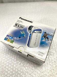 03【P910】◆ジャンク品◆ Panasonic パナソニック HX-WA20 デジタルムービーカメラ ホワイト ハンディカム