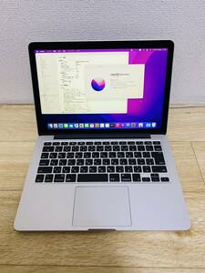 【良品】MacBookPro Retina 13インチ A1502 Mid 2015 Core i7 3.1GHz メモリ 16GB SSD 1TB MJLU2J/A Office 2021