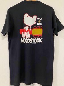 WOOD STOCK ウッドストック　半袖Tシャツ2019 未使用　ロックT バンドT Mサイズ