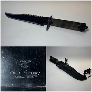 AS558 サバイバルナイフ　FROST CUTLERY フロストカトラリー ナイフ キャンプ アーミー アウトドア　全長39cm