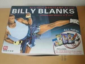 未使用品◇BILLY BLANKS　ビリーズブートキャンプ　ビリーバンド付き エクササイズ ダイエット 筋トレ