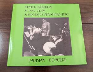 Dexter Gordon「Parisian Concert」輸入盤1CD デクスター ゴードン Georges Arvanitas Trio