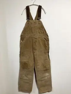 80s carhartt カーハート ダブルニー ダック オーバーオール パンツ