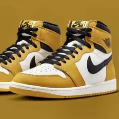 Nike Air Jordan1 RetroHighOG YellowOchre