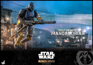 ホットトイズ 1/6 マンダロリアン 重歩兵マンダロリアン スターウォーズ 未開封新品 TMS010 Heavy Infantry Mandalorian HOTTOYS