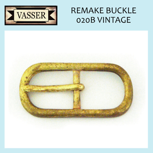VASSER(バッサー)Remake Buckle 020B Vintage(リメイクバックル020B ビンテージ)20mm