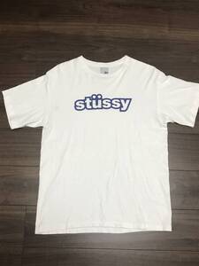 ステューシー　stussy 半袖　Tシャツ　Lサイズ　中古品　シミあり