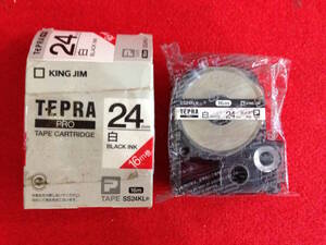 TEPRA PRO TAPE CARTRIDGE SS24KL 白 _0599