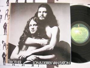 【LP】LON & DERREK VAN EATON/BROTHER(SMAS3390米国APPLE初回美品未使用特典付ロン&デレク)