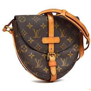 1円 ◇ 極美品 LOUIS VUITTON ルイヴィトン ショルダーバッグ シャンティPM M51234 モノグラム キャンバス◇E.Cme.s3-15