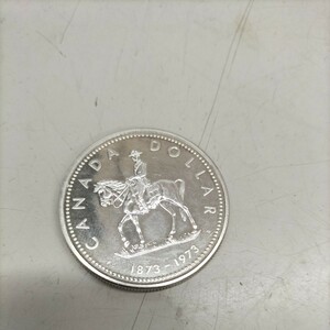 C2266　王立カナダ騎馬警察 プルーフ銀貨 1972 PL67 1ドル 創設100周年 