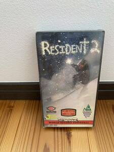 VHS スノボー　RESIDENT2 Mt.BAKER SIMS Jamie Lynn