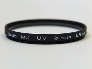 ☆Kenko ケンコー MC UV SL-39 55mm 中古品