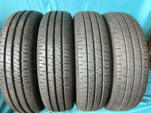 ④2023年製155/65R14バリ山！中古タイヤ4本セット　 DUNLOP ダンロップ エナセーブ EC204