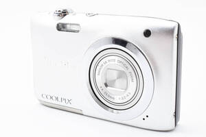 ★実用品★ ニコンCOOLPIX A100 コンパクトデジタルカメラ シルバー #1539LL515