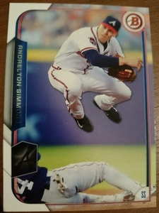 ★ANDRELTON SIMMONS BOWMAN 2015 BASEBALL #119 MLB WBC NETHERLANDS オランダ アンドレルトン シモンズ ATLANTA BRAVES ブレーブス 名手