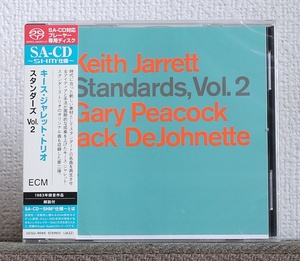 高音質SACD/ECM/JAZZ/キース・ジャレット/スタンダーズ/Keith Jarrett/Standards Vol. 2/Gary Peacock/Jack DeJohnette/ピアノ・トリオ