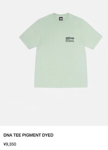 ■ stussy Tシャツ / DNA TEE PIGMENT DYED / ステューシー