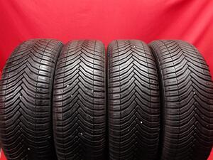 中古タイヤ 225/60R16 102W 4本セット ミシュラン クロスクライメート プラス MICHELIN CROSS CLIMATE 8.5分山★n16 セルシオ シーマ