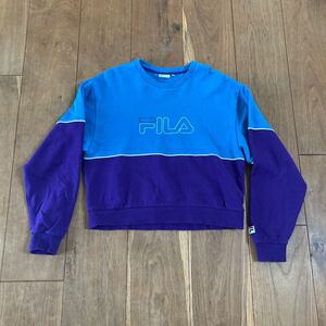 FILA フィラ スウェット トレーナー 古着 レディース M 