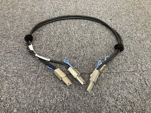 0769-O★Dell NRDMN N-Series Mini SAS Stacking Cable CN-0NRDMN-76962-5A6-0Y8Y / CN-0NRDMN-76962-5AD-1AKC★中古現状渡し2本セット★