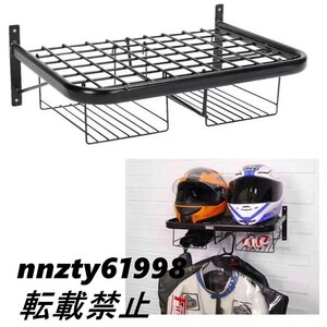 ライダー用ヘルメットラック、家庭用ヘルメットスタンド、衣類ラック、収納ラック、頑丈なバイクギア収納三角ディスプレイラック