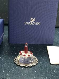 新品 ☆スワロフスキー Swarovski 『ハッピーバースデー』　296555