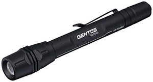 GENTOS(ジェントス) 懐中電灯 LEDライト 充電式(専用充電池/単4電池) 130ルーメン Gシリーズ GF-1