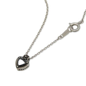 JUSTIN DAVIS ジャスティンデイビス ネックレス SNJ364 BRIGETTE NECKLACE ブリジット ハート ジルコニア SV925 45cm 28008367