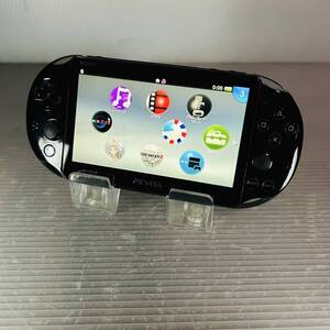 1円スタート～ PlayStation Vita PCH-2000 Wi-Fiモデル ブラック PSVITA 簡易動作確認済 2