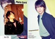 中古コレクションカード(男性) Photo Card ： 北川尚弥/生写真カード(衣装黒.ピンク・目線右上)(/70)/JUNON 北