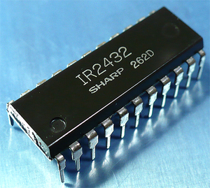 SHARP IR2432 (12ドットLEDドライバ/VUメータースケール IC) [A]
