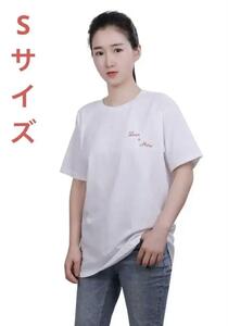 【Zeus＆Hera】オリジナル　Tシャツ　半袖 Sサイズ 白　シンプル　新品未使用 レディース　メンズ