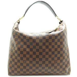 ［飯能本店］LOUIS VUITTON LV ルイ・ヴィトン ポートベロー GM Ｎ41185（廃番） ショルダーバッグ ダミエ エベヌ（ブラウン系） DH79756