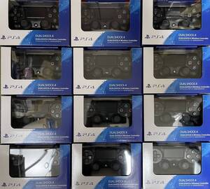 送料無料 新品 未使用 国内 純正 正規品 PS4 ワイヤレスコントローラー DUALSHOCK4 ブラック CUH-ZCT2J デュアルショック4 12個セット