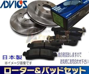 ニッサンセレナ　GNC27/GFNC27　フロントローターパッドセットADVICS　車体番号必要　送料無料