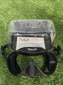 新品 TUSA Zensee ダイビング マスク M1010 QB 黒