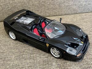 美品1/18 フェラーリF50 FERRARI F50 ブラック ダイキャストミニカー　ブラーゴ　burago イタリア製　MADE IN ITALY