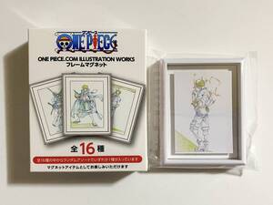 ONE PIECE イラストレーションワークス フレームマグネット エース 未開封品 ワンピース マグネット