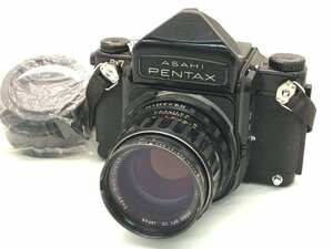 ASAHI PENTAX 6×7 後期 / TAKUMAR/6×7 1:2.4/105 中判カメラ ジャンク 中古【UW110340】●