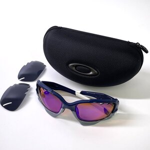 OAKLEY オークリー RACING JACKET レーシング ジャケット プリズムレンズ サングラス ネイビー 紺 OB5641