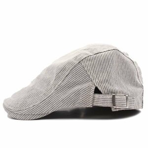 ハンチング帽子 シンプル ストライプ柄 綿 キャップ 帽子 56cm~59cm メンズ ・レディース WT HC172-5