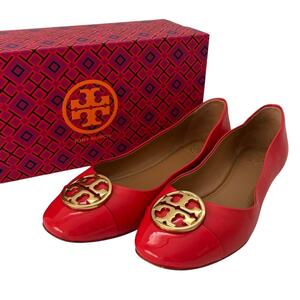 TORY BURCH トリーバーチ フラットシューズ 赤 シューズ パンプス