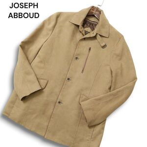 JOSEPH ABBOUD ジョセフ アブード 秋冬 フェイク スウェード★ 中綿 ジャケット コート Sz.L メンズ　C4T11536_C#N