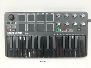 【z28372】AKAI アカイ Professional MPK mini MIDIキーボードコントローラー 通電確認済 ケース・ユーザーガイド付き 格安スタート