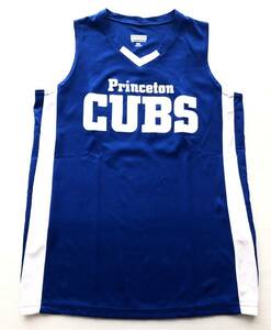 プリンストン カブス カレッジロゴ チームロゴ ノースリーブ ドライ Tシャツ　　Princeton CUBS BRUCE JEWELERS USA古着 柳7313