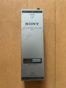 ソニー　MMカートリッジイコライザー　SONY　EQ-2　